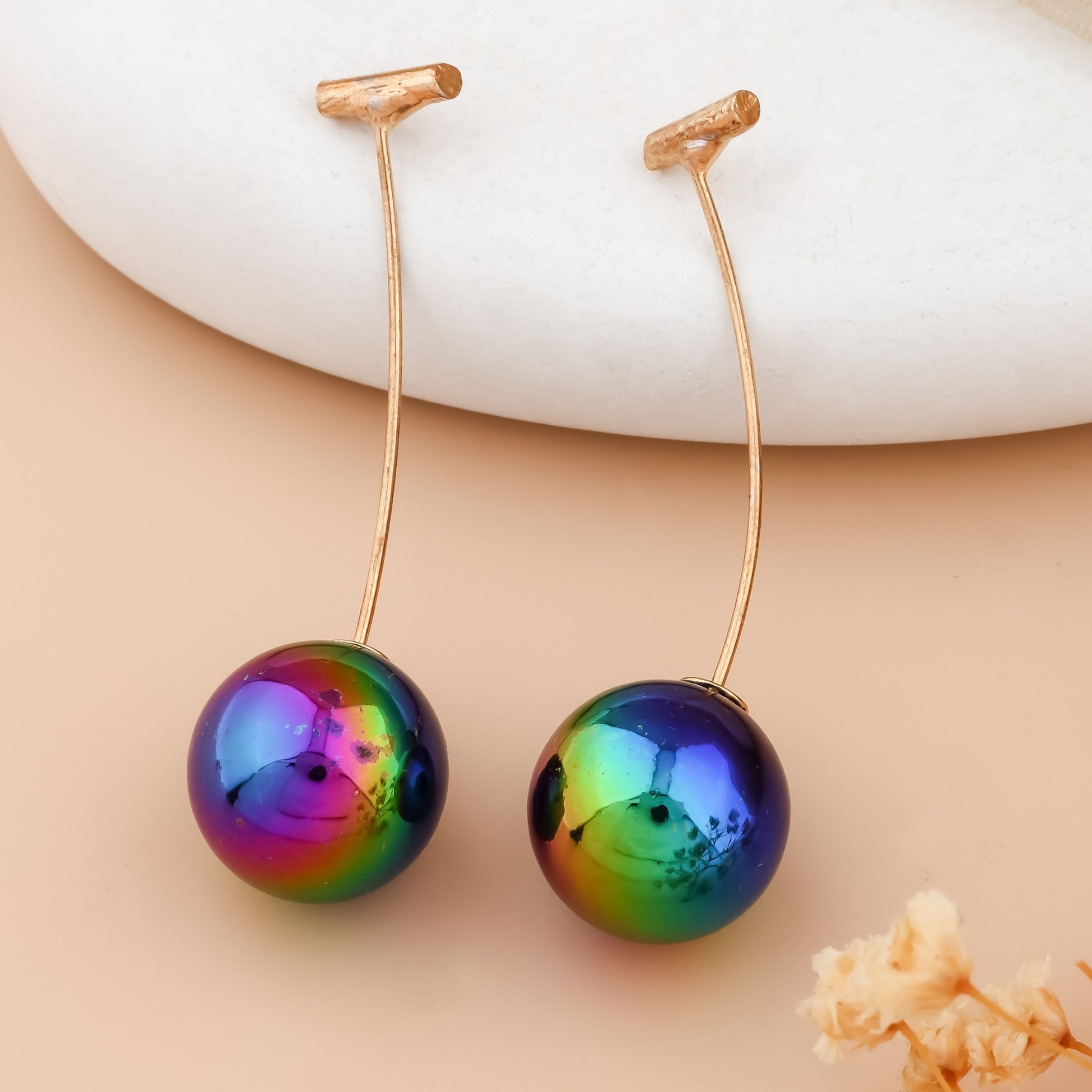 Glossy Berries Earrings
