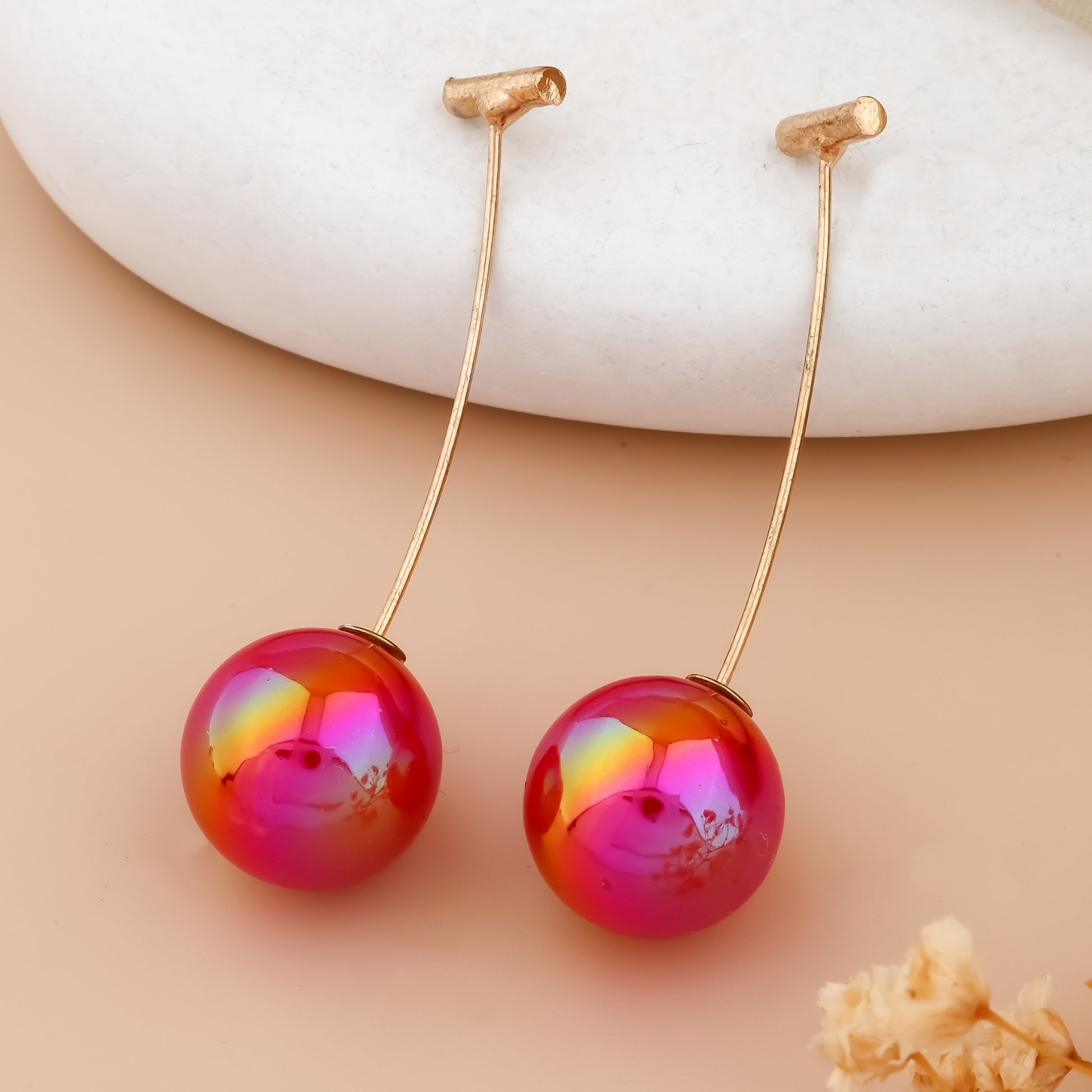 Glossy Berries Earrings