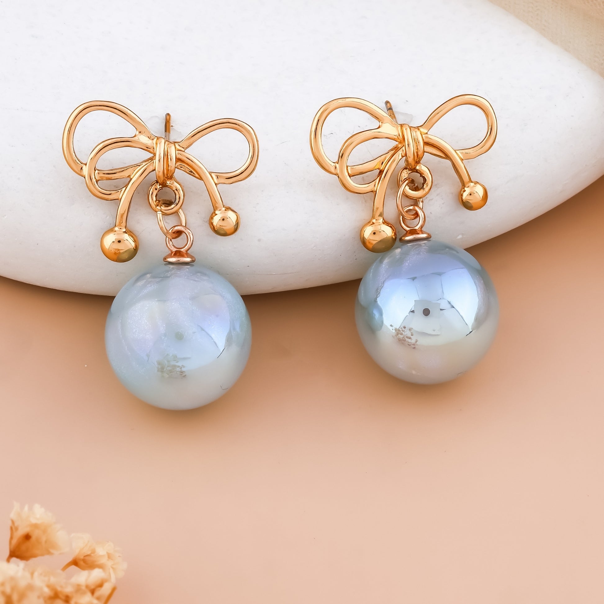 Elegant Pearl Drop Earrings