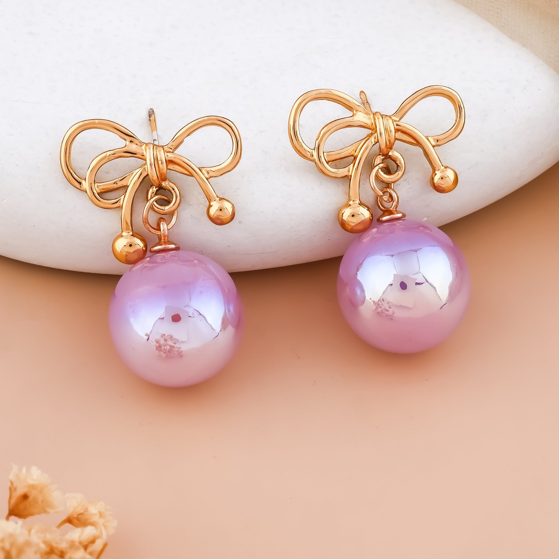 Elegant Pearl Drop Earrings