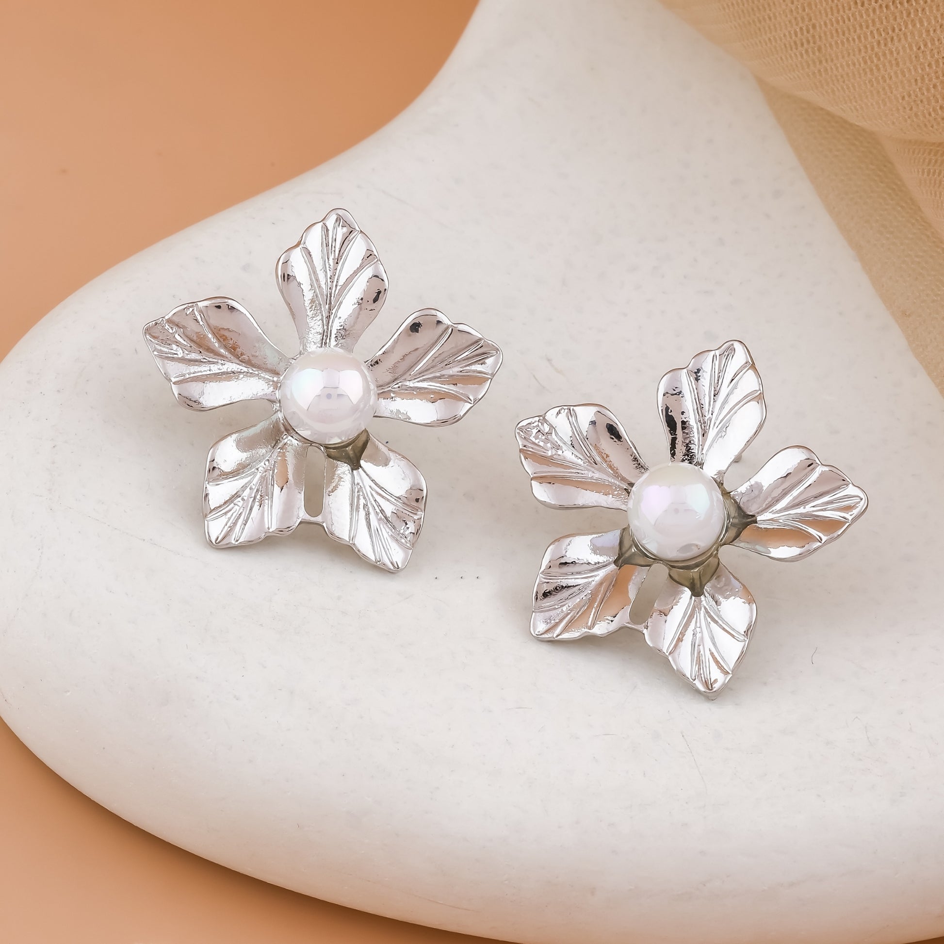 Flower Stud Earrings