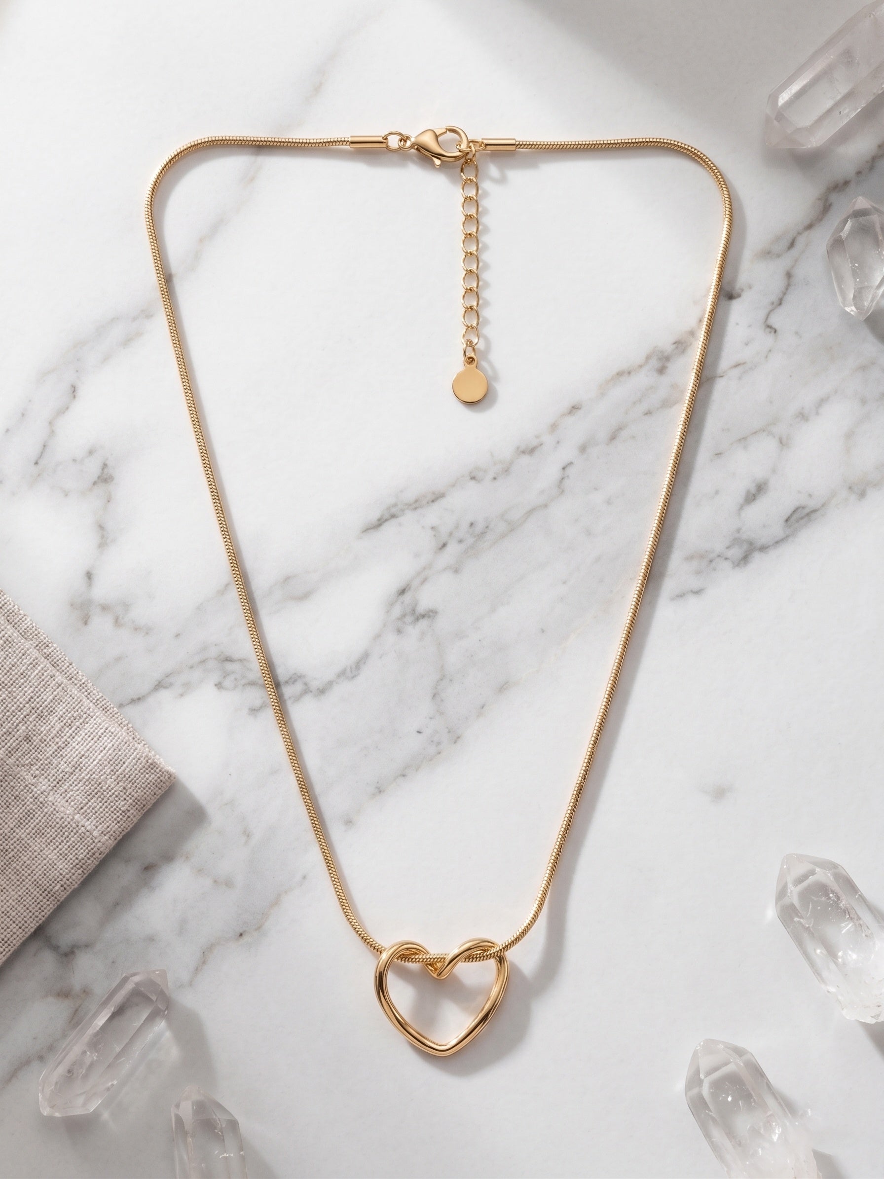 The Eternal Love Knot Pendant Necklace