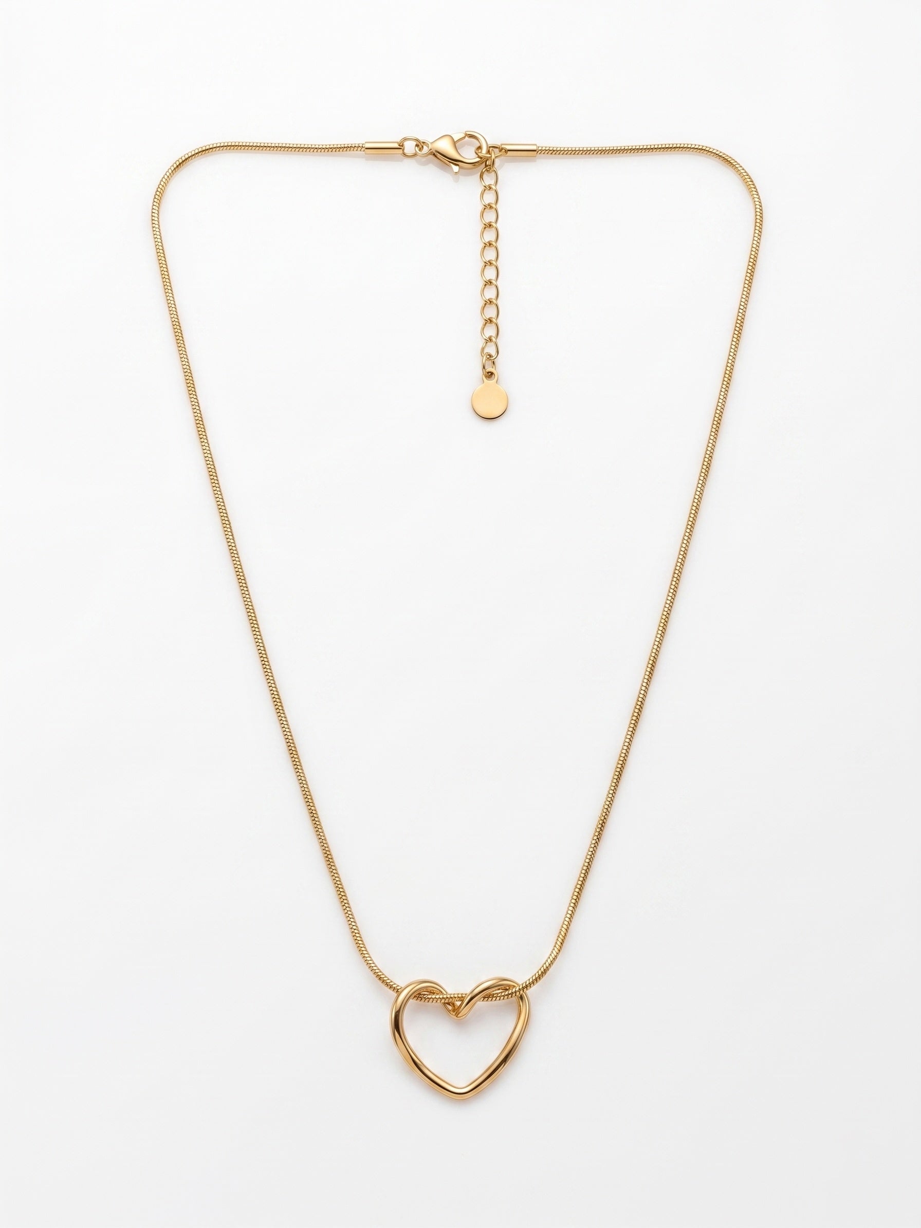 The Eternal Love Knot Pendant Necklace