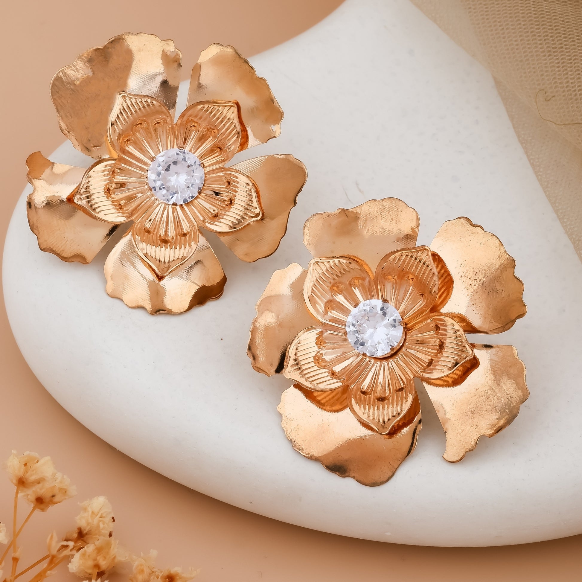 Sun & Moon Bloom Earrings