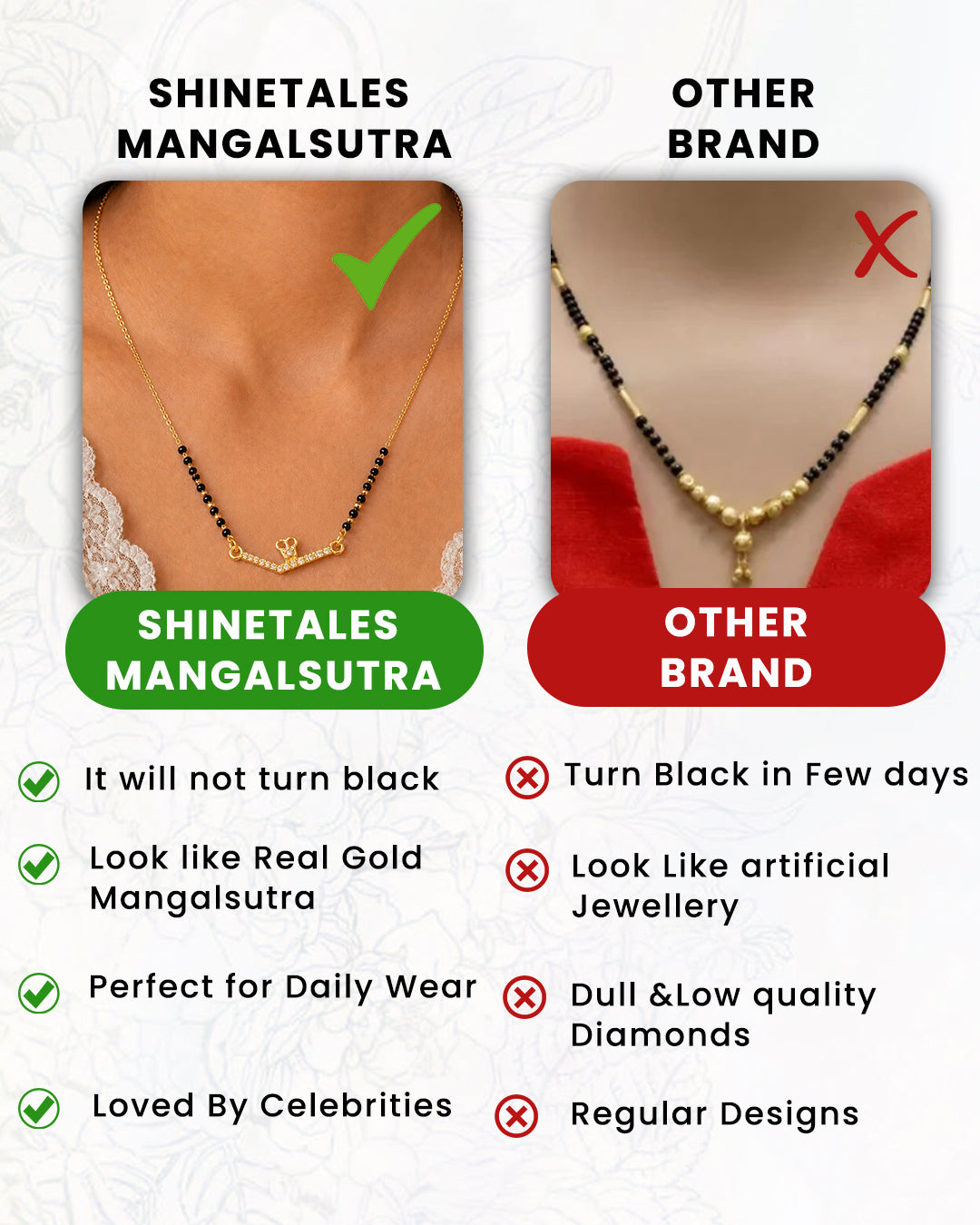 Radiant Wave Curved Mangalsutra