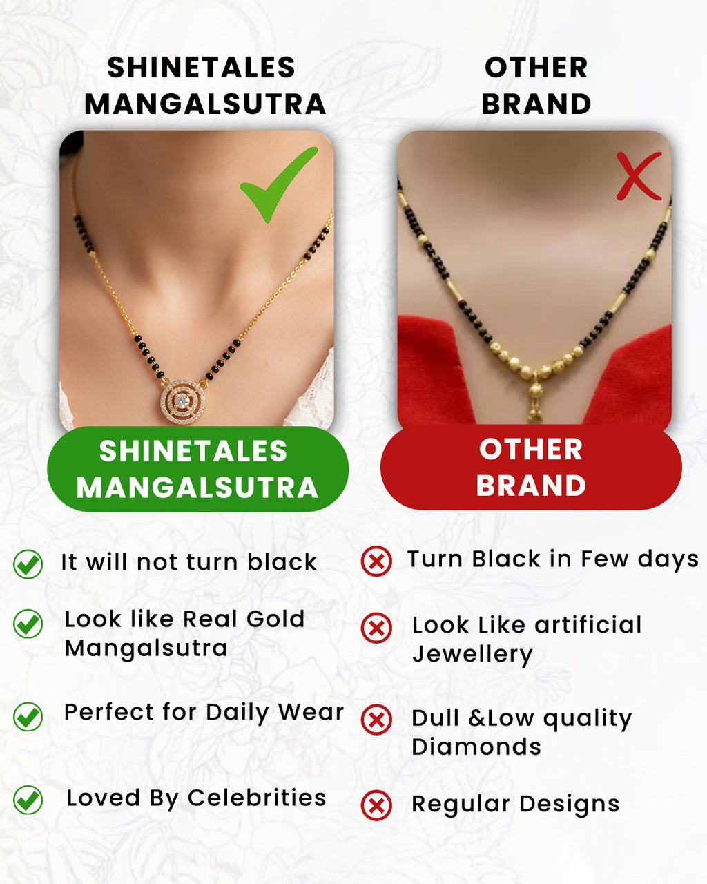 Eternal Sparkle Round Medallion Mangalsutra