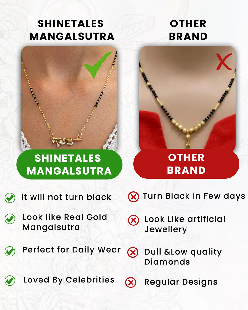 Traditional Flute Charm Mangalsutra