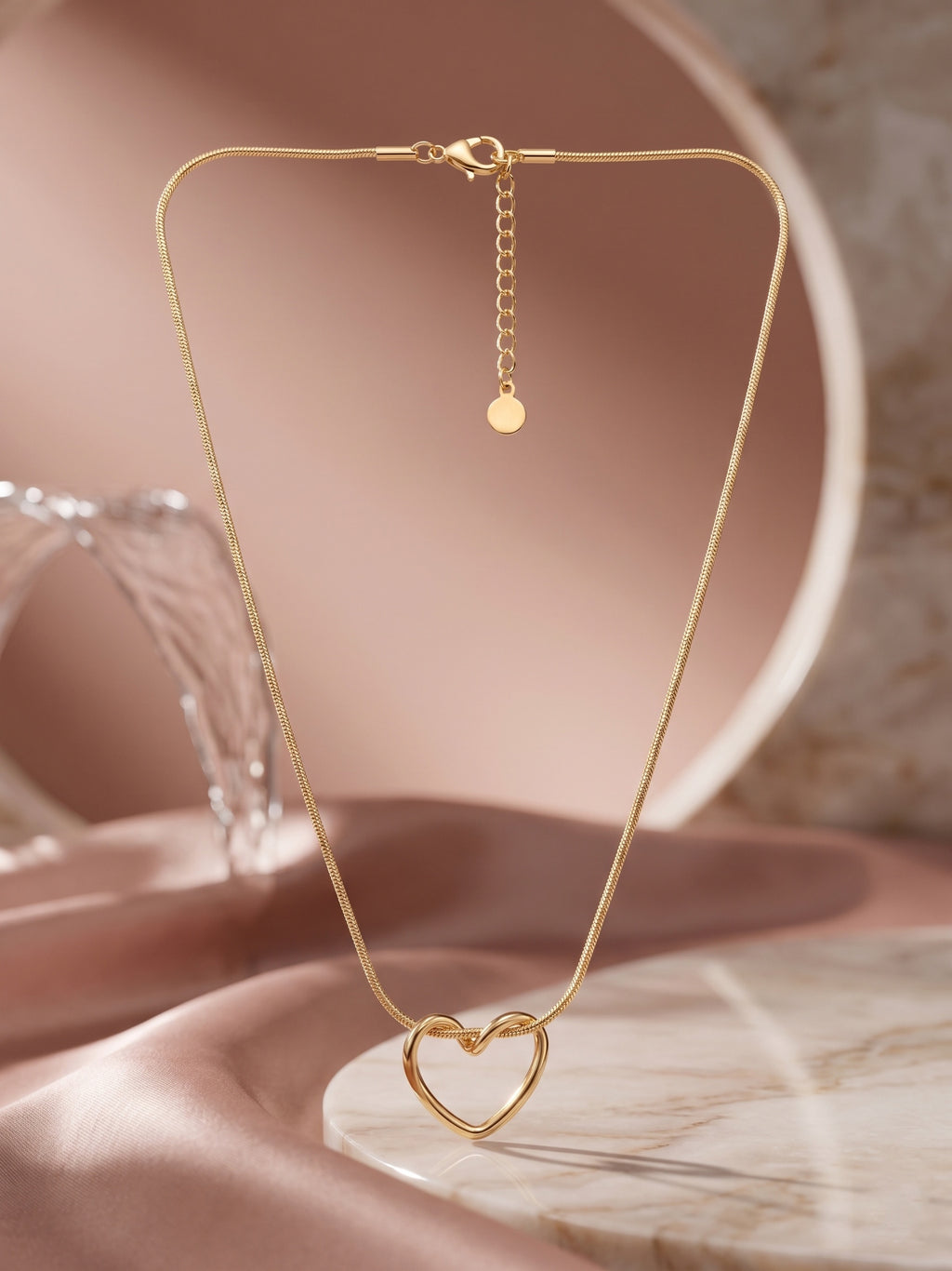 The Eternal Love Knot Pendant Necklace