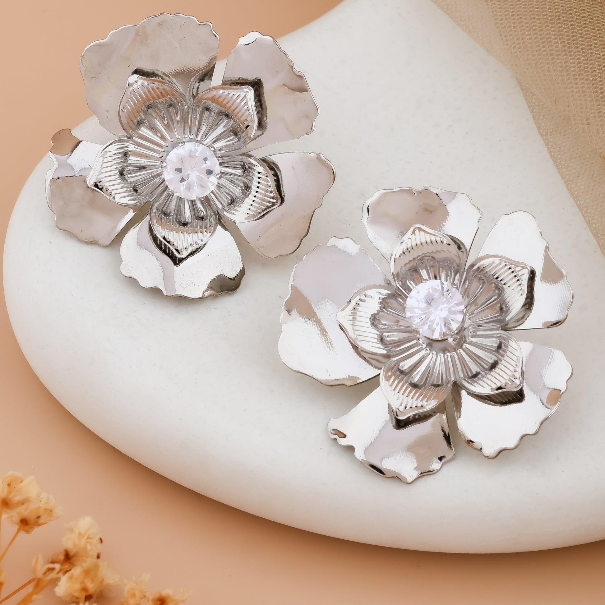 Sun & Moon Bloom Earrings