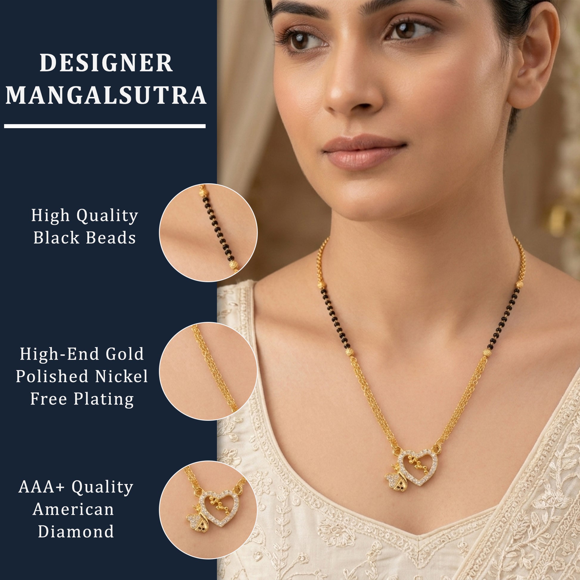 Heart of Love Mangalsutra